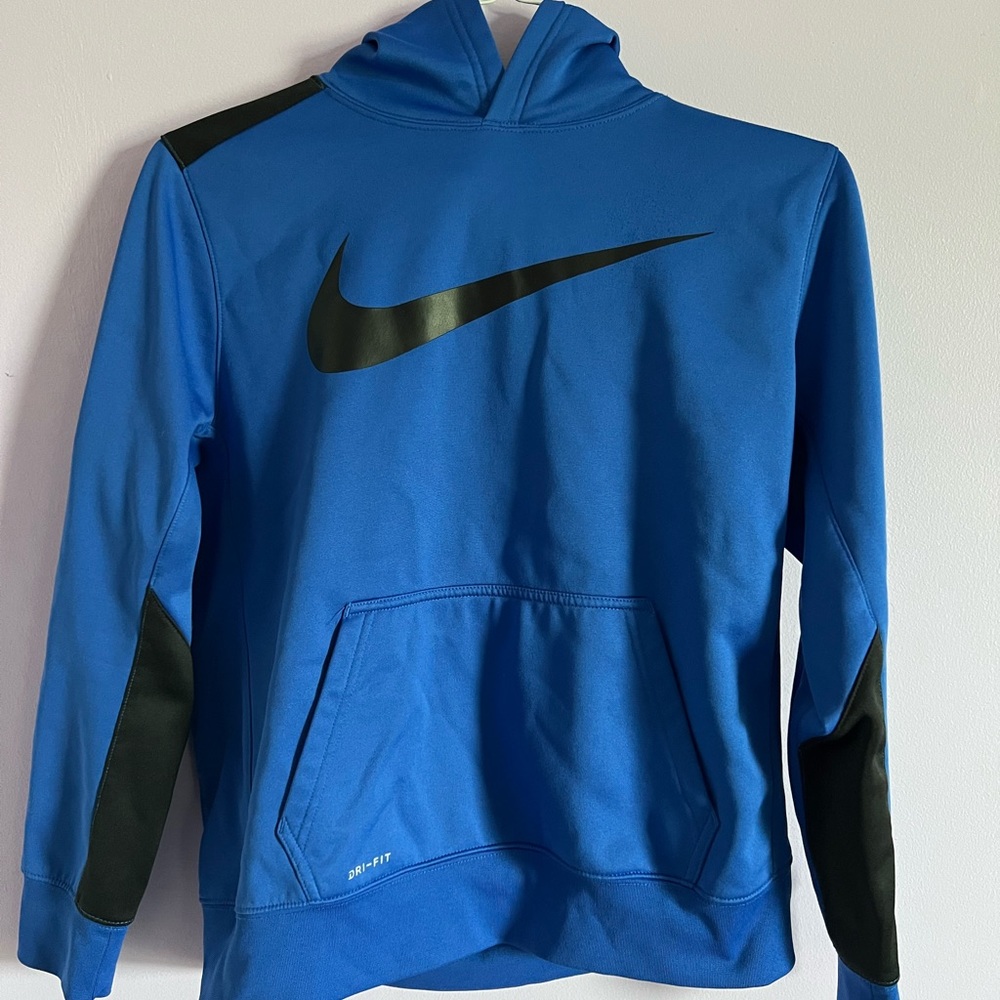 XL Dri-fit Nike Blue Hoodie